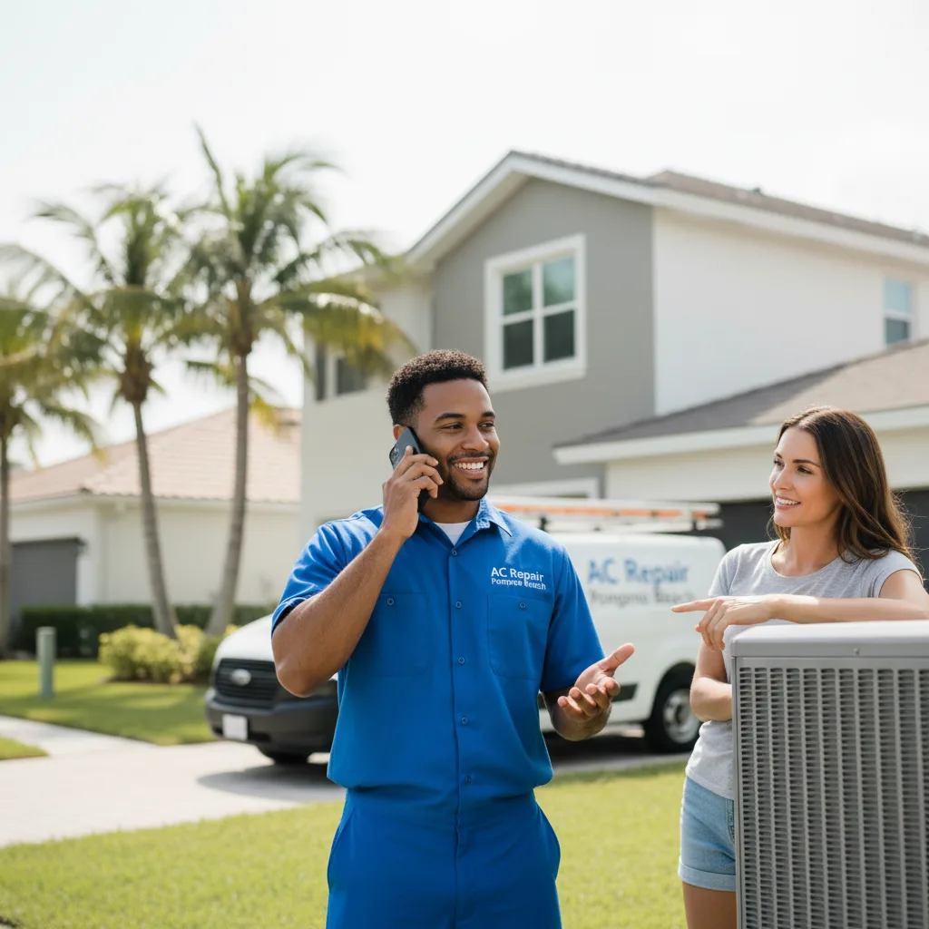 AC Repair Pompano Beach customer support in Cool Ridge